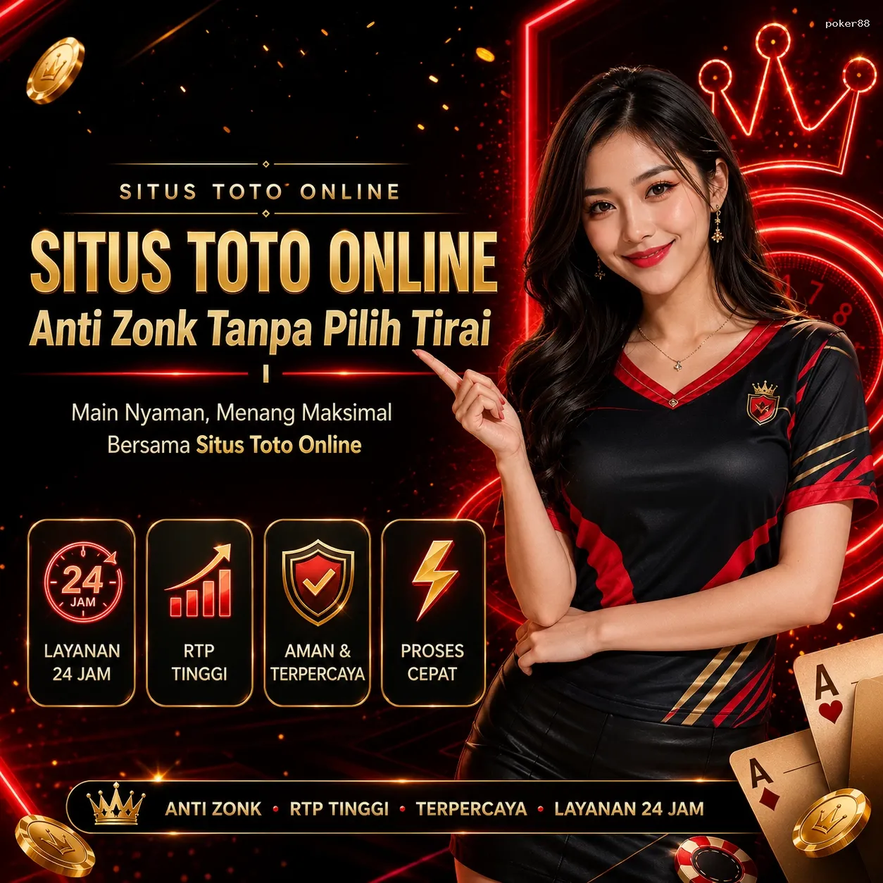 Keberagaman Permainan di poker88 untuk Para Gamer